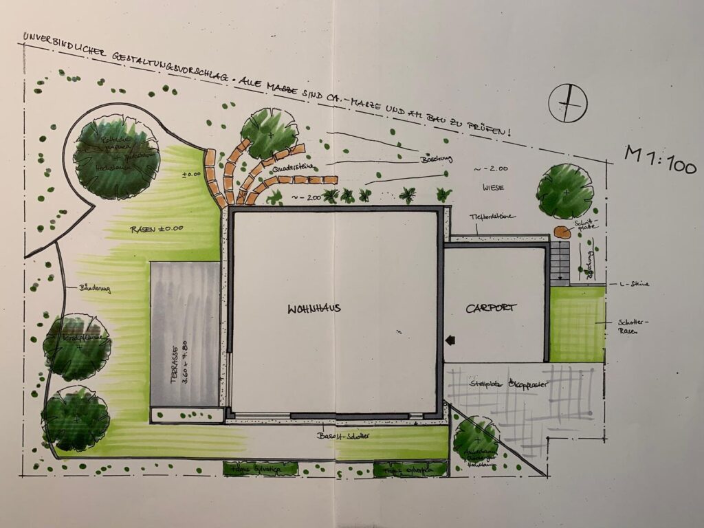 Gartenplan Königstein