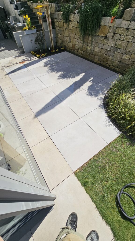 Keramikterrasse